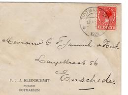 Ootmarsum - Notaris Kleinschmit - 1925 - Postal Stationery