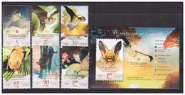 2019 Bats 6 Values Set+s/s  MNH - Gebruikt