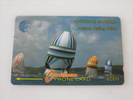 Antigua & Barbuda GPT Magnetic Phonecard,13CATA Sailing Week,used - Antigua Et Barbuda