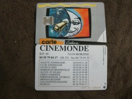 Cinemondelibre,used - Cinécartes