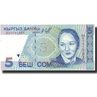 Billet, KYRGYZSTAN, 5 Som, 1997, 1997, KM:13, SPL+ - Kirghizistan