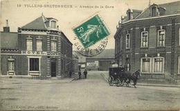 SOMME  VILLERS BRETONNEUX  Avenue De La Gare - Villers Bretonneux