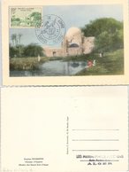 CARTE. ALGERIE. 1957. OEUVRES SOCIALES DE L'ARMEE N° 347   / 2 - Maximum Cards