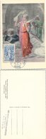 CARTE. ALGERIE. 1957. OEUVRES SOCIALES DE L'ARMEE N° 348  / 2 - Maximum Cards