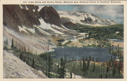 Lake Marie And Snowy Range,Medicine Bow National Forest In South Wyoming - Autres & Non Classés