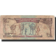 Billet, Somaliland, 20 Shillings = 20 Shilin, 1994, 1994, KM:3a, B - Somalia