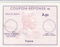 COUPON-REPONSE. E. FRANCE 3,20 RECTIFIÉ 3,30. CLERMONT Fd RP / 63 N3    / 2 - Cupón-respuesta