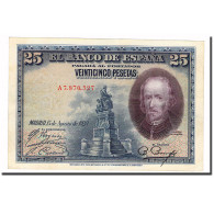 Billet, Espagne, 25 Pesetas, 1928, 1928-08-15, KM:74b, SUP - 1-2-5-25 Peseten