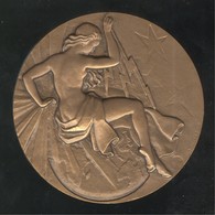 Médaille Syndicat Général De La Construction Electrique - Bronze - Profesionales / De Sociedad
