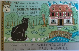 Patrick Hamm Théâtre Schiltigheim 1987 Chat N°314 - Hamm