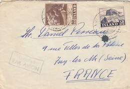 LETTRE ISLAND. REYKJAWIK POUR  LA FRANCE / 3 - Cartas & Documentos