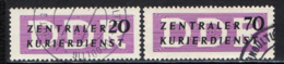 DDR - 1956 - SERVIZIO CORRIERE CENTRALIZZATO - USATI - Usados