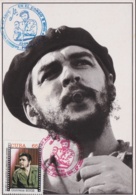 TMA-639 CUBA 2005 MAXIM CARD 65c ERNESTO CHE GUEVARA CONGO EXPEDITION. - Cartes-maximum