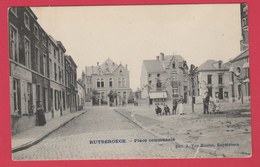 Ruisbroek / Ruysbroek - Place Communale - 1906 ( Verso Zien ) - Sint-Pieters-Leeuw