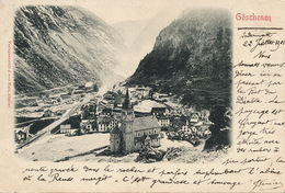 Goeschenen Edit Von Matt Altdorf  1901 Vers Pigot Notaire Louhans - Altdorf