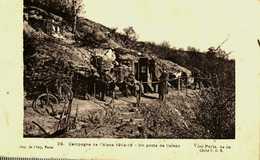 Campagne De L'aisne Guerre 14/18   Militaires   Poste De Liaison - War 1914-18