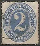 ALLEMAGNE /SCHLESWIG-HOLSTEIN/ SCHLESWIG N° 22 OBLITERE - Schleswig-Holstein