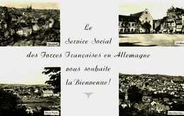 Militaires      Le Service Social Des Forces Françaises En Allemagne  Cpsm - War 1914-18