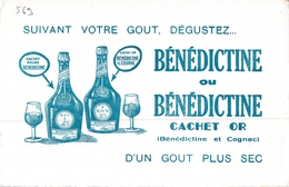 Ancien Buvard Collection Catalunya Liqueur Bénédictine - Liqueur & Bière