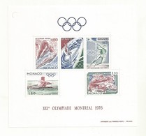 MONACO BLOC  FEUILLET  N° 11  NEUF SUPERBE   COTE  6.20 EUROS - Summer 1976: Montreal