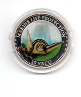 VANUATU 10 VATU 2006 TURTLE SCHILDPAD PROOF SCARCE - Vanuatu