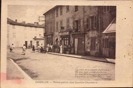 Delcampe - Var, Cogolin, Rond-point Des Quatre-chemins       (etat Voir Photos) - Cogolin