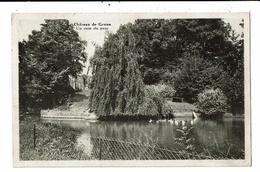 CPA  Carte Postale-Belgique-Grune--Château-Un Coin Du Parc-1938 -VM12933 - Nassogne