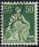 Schweiz, 1908, MiNr 107x, Gestempelt - Usados