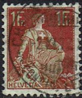Schweiz, 1908, MiNr 109x, Gestempelt - Usados