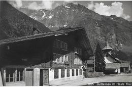 GUTTANNEN → Im Hasle Thal, Dorfpartie Bei Der Kirche Ca.1930 - Hasle Bei Burgdorf