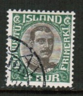 ICELAND  Scott # O 41 VF USED (Stamp Scan # 593) - Dienstzegels