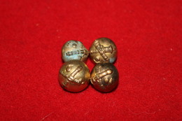 Lot De 4 Boutons ARTILLERIE Dia - Buttons