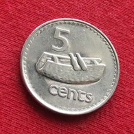 Fiji 5 Cents 1992 KM# 51a *V2 - Fidschi