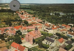 91 - Très Belle Carte Postale Semi Moderne Dentelée De  VERT LE PETIT  Vue Aérienne - Vert-le-Petit