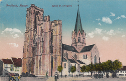 CPA - ROUFFACH - ALSACE - ÉGLISE ST. ARBOGASTE - Rouffach