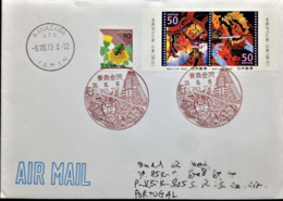 Japan, Circulated Cover To Portugal, 2013 - Brieven En Documenten