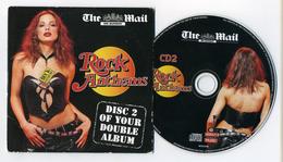 Rock Anthems Vol. 2 - Compilation 15 Titres - CD Sampler Collector - The Mail On Sunday - 2 Photos - Lire Détails - Hard Rock En Metal