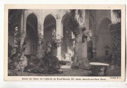 France 27 - Marcilly Sur Eure -Ruines Du Choeur De L'abbaye Du Breuil Benoît   - Achat Immédiat - Marcilly-sur-Eure