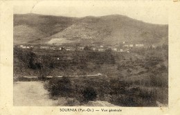 66)  SOURNIA     -  Vue Générale - Sournia