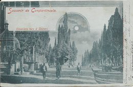 Turquie Constantinople (Istanbul) - Cimetière Turc à Scutari 1900 EM - Turquie