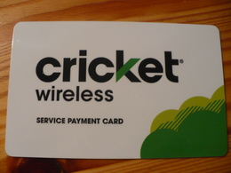 Cricket Wireless Service Payment Card USA - Cartes Cadeaux
