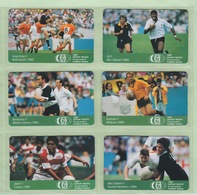 Hong Kong - 1991 Rugby Sevens Set (6) - Mint - Hong Kong