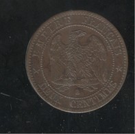 2 Centimes France 1856 B - TTB+ - Andere & Zonder Classificatie