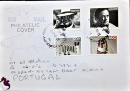 South Africa, Circulated Cover To Portugal, "Famous People", "Musicians", "Gé Korsten", 2017 - Storia Postale