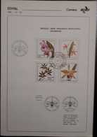 U) 1980, BRAZIL, ORCHIDS, FLOWERS, FDBULLETIN - Andere & Zonder Classificatie