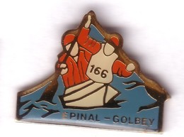 C07 Pin's CANOË KAYAK CLUB ÉPINAL GOLBEY VOSGES Achat Immédiat - Canoë