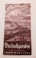 WINDISCHGARSTEN SOMMERFRISCHE DEPLIANT AUTRICHE AUSTRIA PYHRNBAHN PYHRGAS HUBMANN ALPINSIME MONTAGNE - Windischgarsten