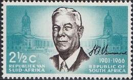 South Africa RSA - 1966 - HF Verwoerd Commemoration - Unused Stamps