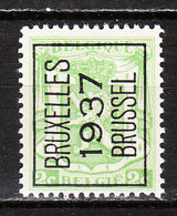 PRE321**  Petit Sceau De L'Etat - Bruxelles 1937 - MNH** - LOOK!!!! - Typos 1936-51 (Kleines Siegel)