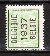 PRE319**  Petit Sceau De L'Etat - Belgique 1937 - MNH** - LOOK!!!! - Typos 1936-51 (Kleines Siegel)